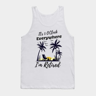 I'm Retired Summer Tank Top